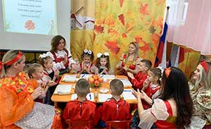 Конспект совместного с родителями досуга для детей подготовительной группы «Слет Василис Премудрых».