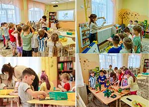 Занятие по конструированию из ФАНКЛАСТИКА «Город будущего»