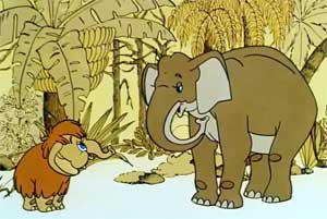 Конспект НОД по формированию произносительной стороны речи средней группе детей с тяжелым нарушением речи «Мама для мамонтенка»
