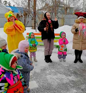 Конспект фронтального занятия Широкая Масленица