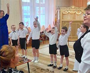 Конспект занятия с элементами логоритмики «Зимняя прогулка» для детей 4 – 7 лет