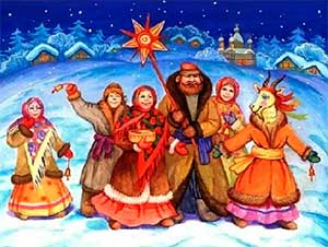Сценарий развлечения «Святочные колядки» для подготовительной группы