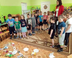 Конспект интегрированного занятия «Путешествие в мир природы».
